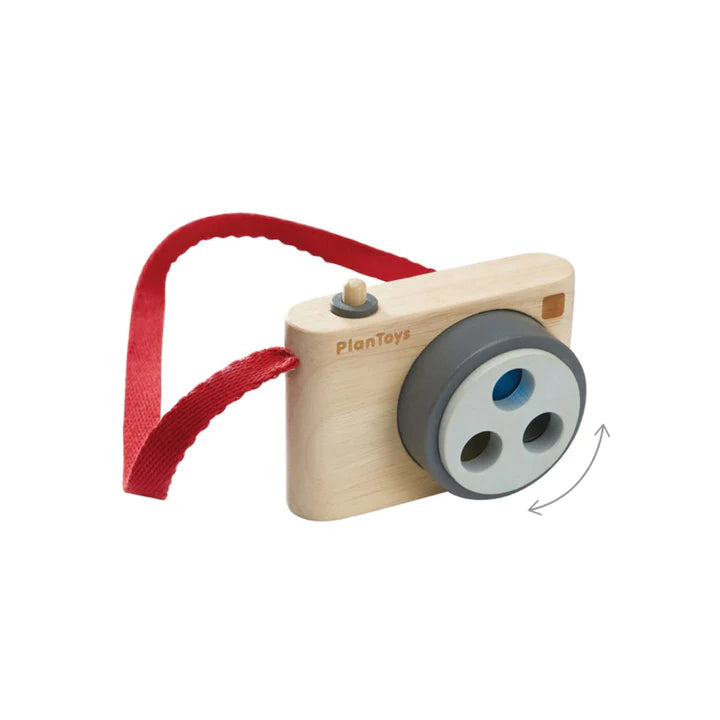 Snap Camera Macchina fotografica con lente colorata gioco in legno - Plan Toys
